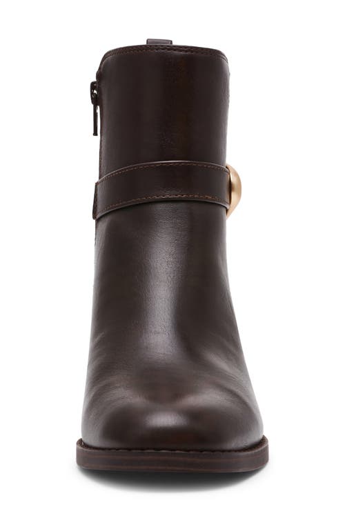 Dolce Vita Dv By Dagger Side Zip Bootie In Brown