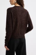 Nordstrom Brushed Leopard Print Cashmere Cardigan