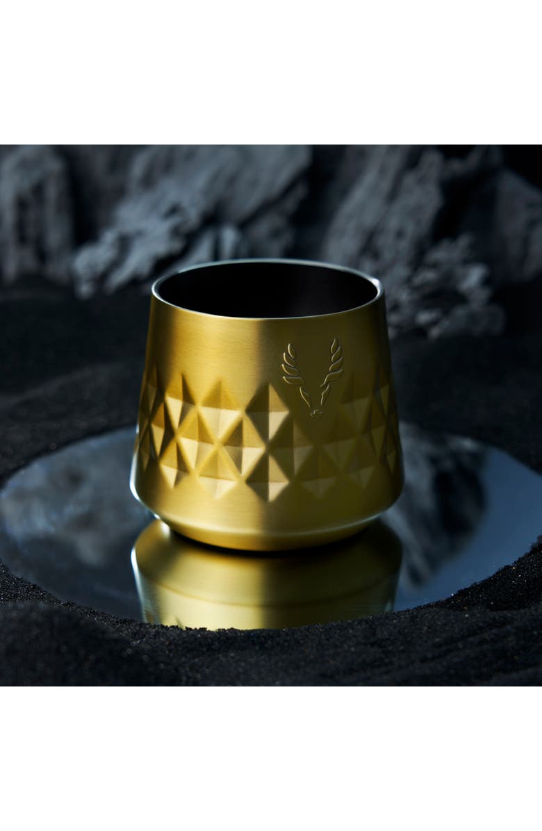 Viski Paragon Stainless Steel Whiskey Taster, Alternate, color, Gold