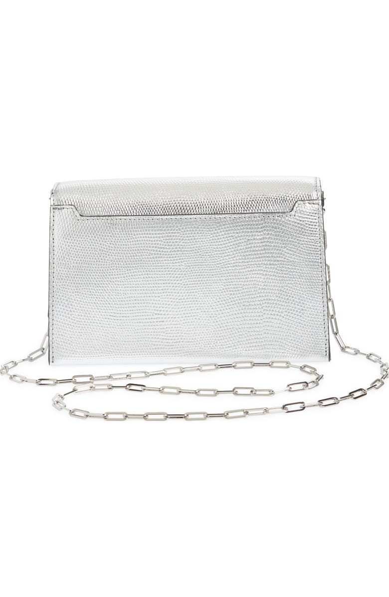 TOM FORD Disco Lizard Embossed Metallic Leather Crossbody Bag, Alternate, color,