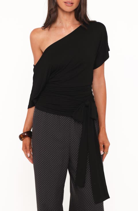Clarke Off the Shoulder Tied Top
