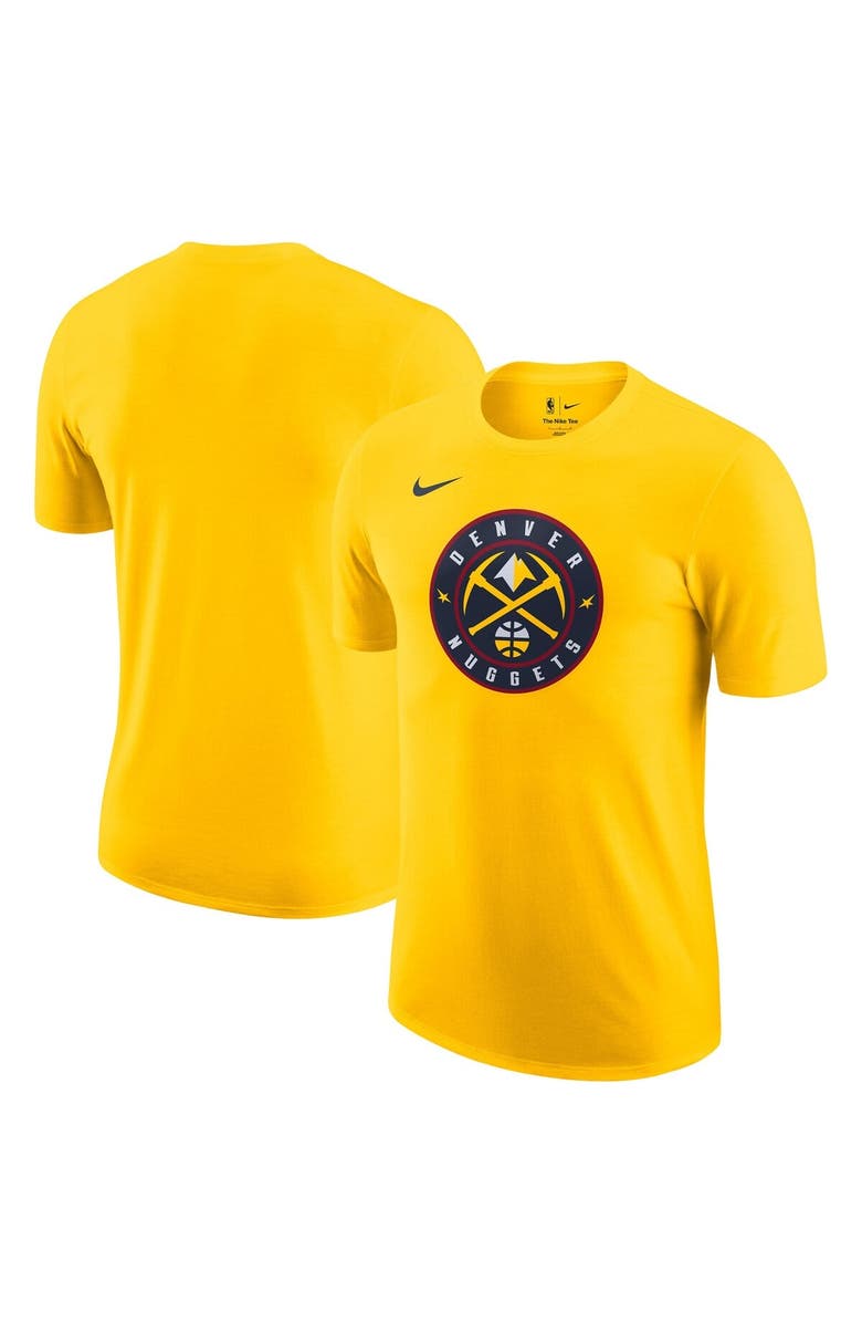 Nike Men's Nike Gold Denver Nuggets Essential T-Shirt, Alternate, color, Gold