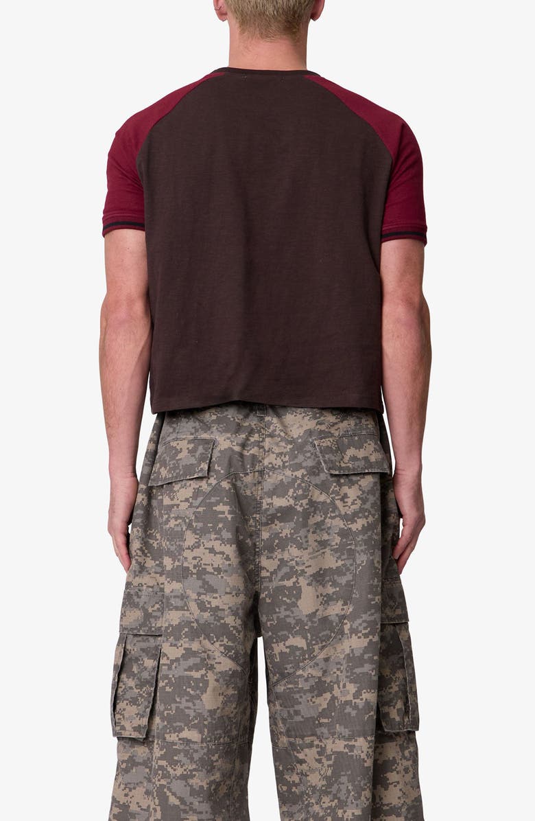 mnml Vintage Raglan Cotton T-Shirt, Alternate, color, 