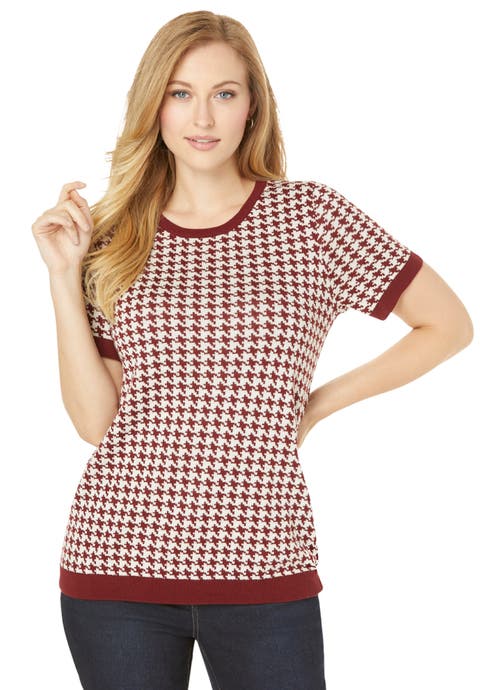 Fine Gauge Crewneck Shell (Plus Available)