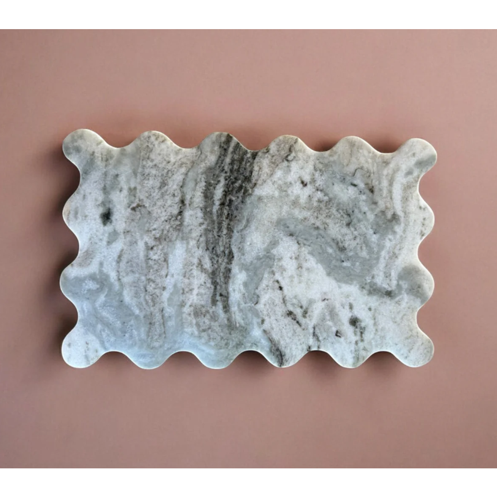 Meso Goods Kora Large Marble Serving Board