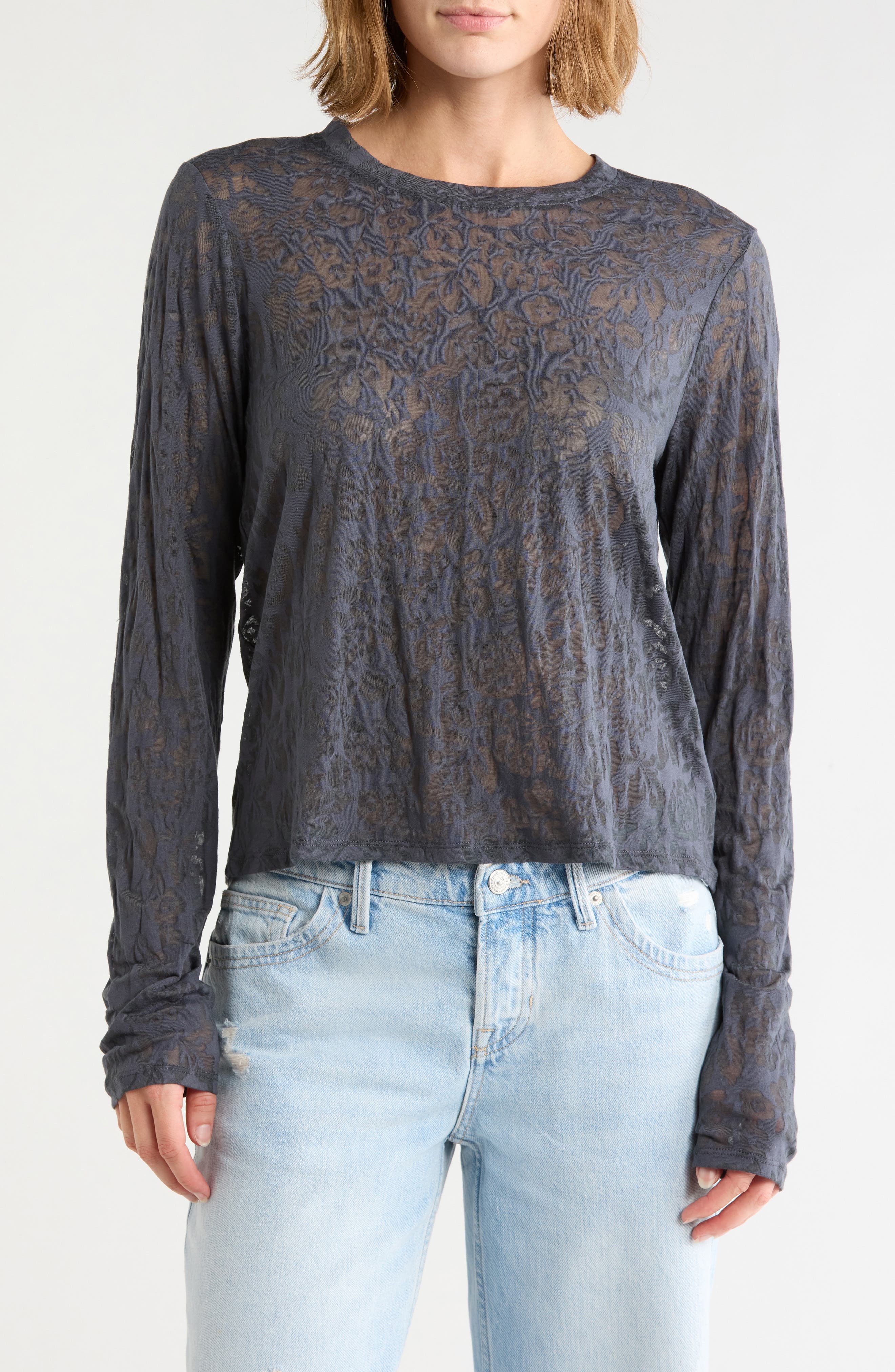 Burnout Long Sleeve Shirt