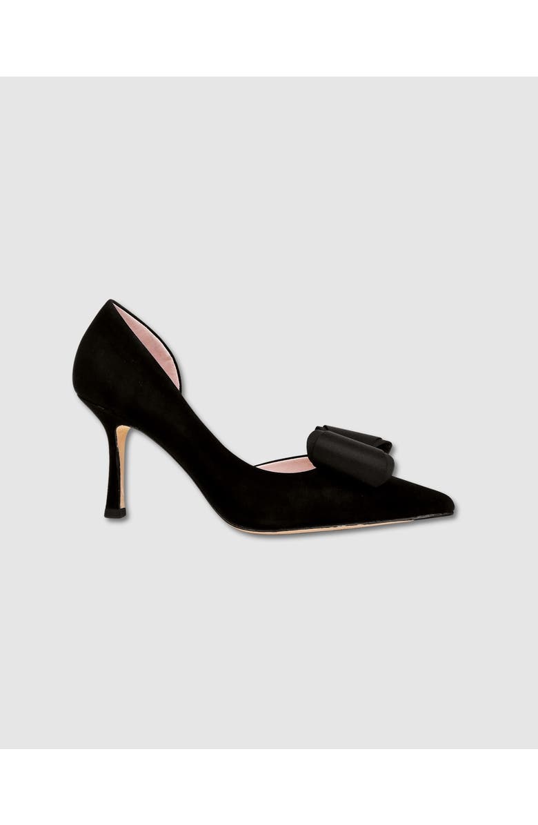 MI/MAI Iris Leather Pumps, Main, color, Black