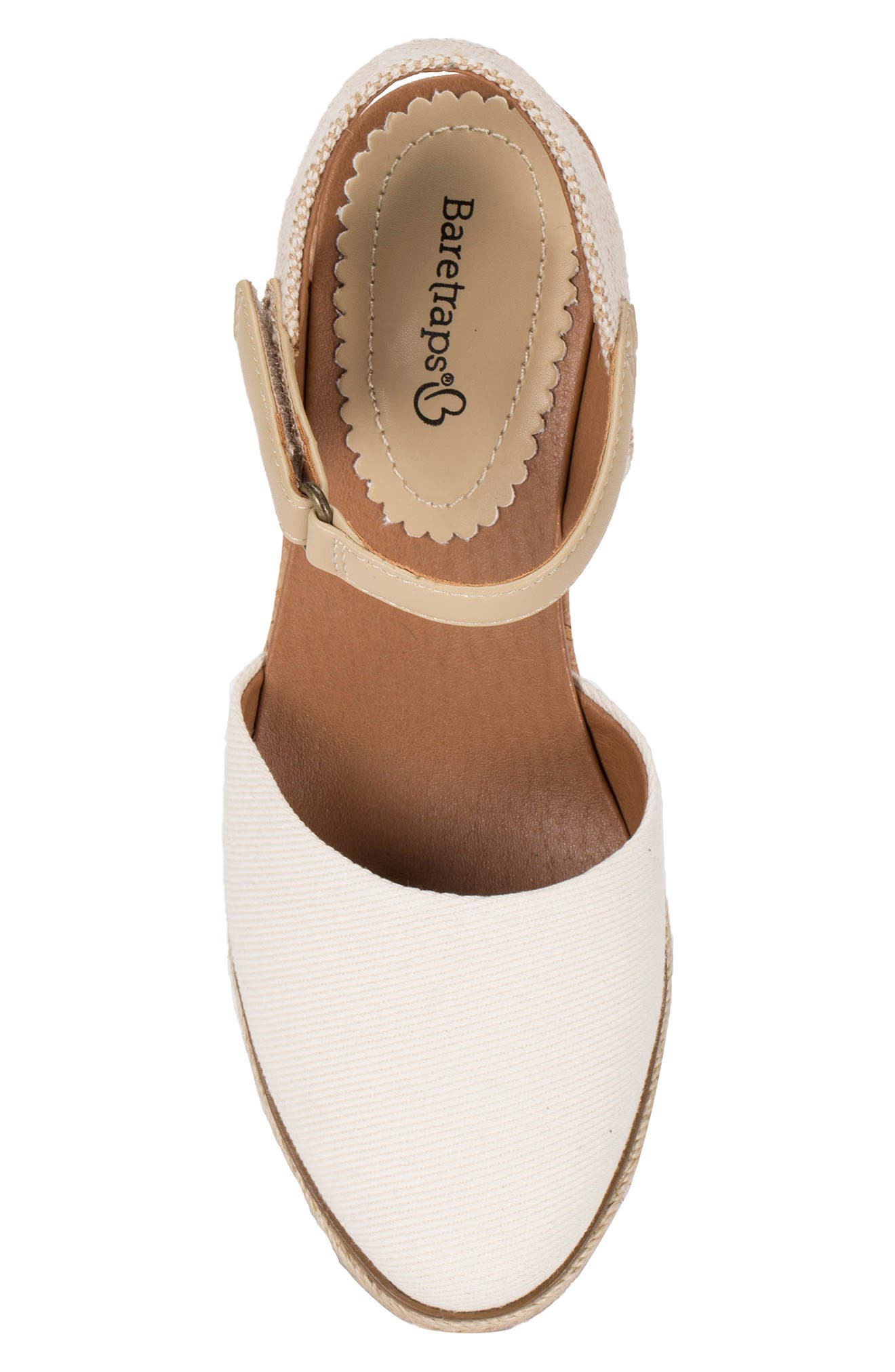 Ocean Casual Wedge, Alternate, color, CREAM CANVAS