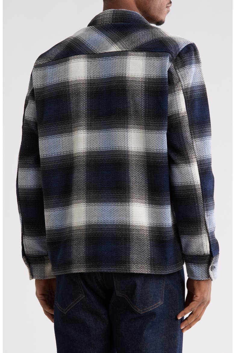Nawin Long Sleeve Overshirt, Alternate, color, NAVY