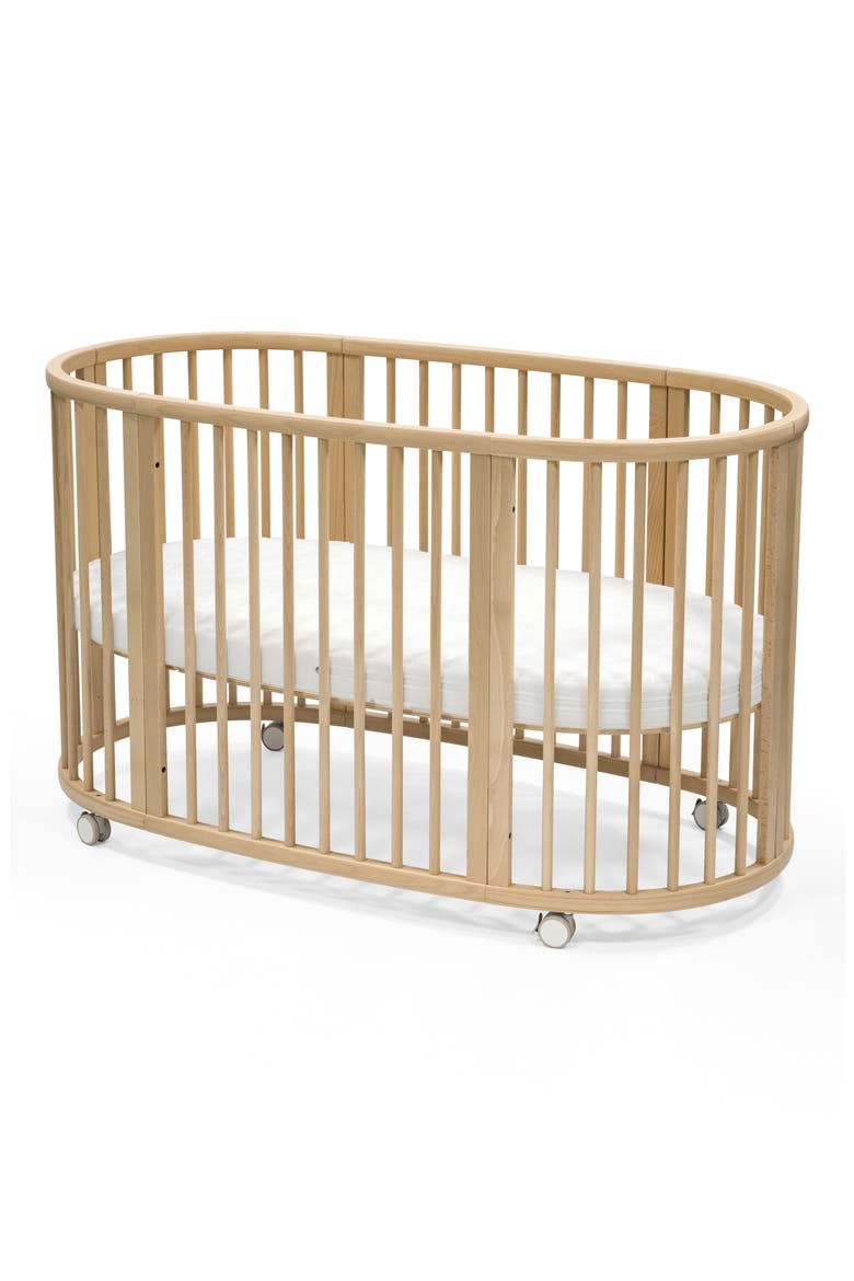 Sleepi™ V3 Convertible Crib, Alternate, color, NATURAL