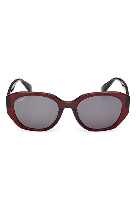 54mm Round Sunglasses
