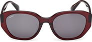 Max Mara 54mm Round Sunglasses