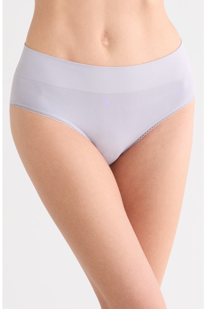 Feeling Flexible High Cut Briefs, Main, color, DAPPLE GREY