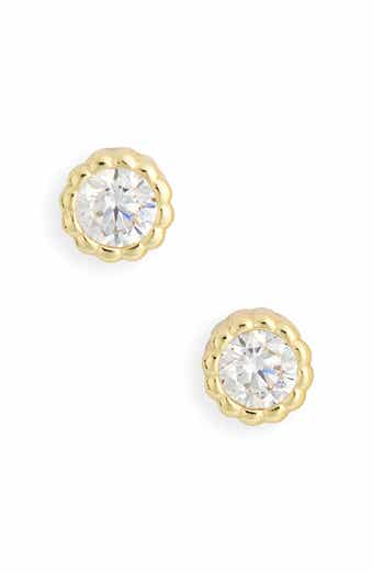 Cubic Zirconia Stud Earrings