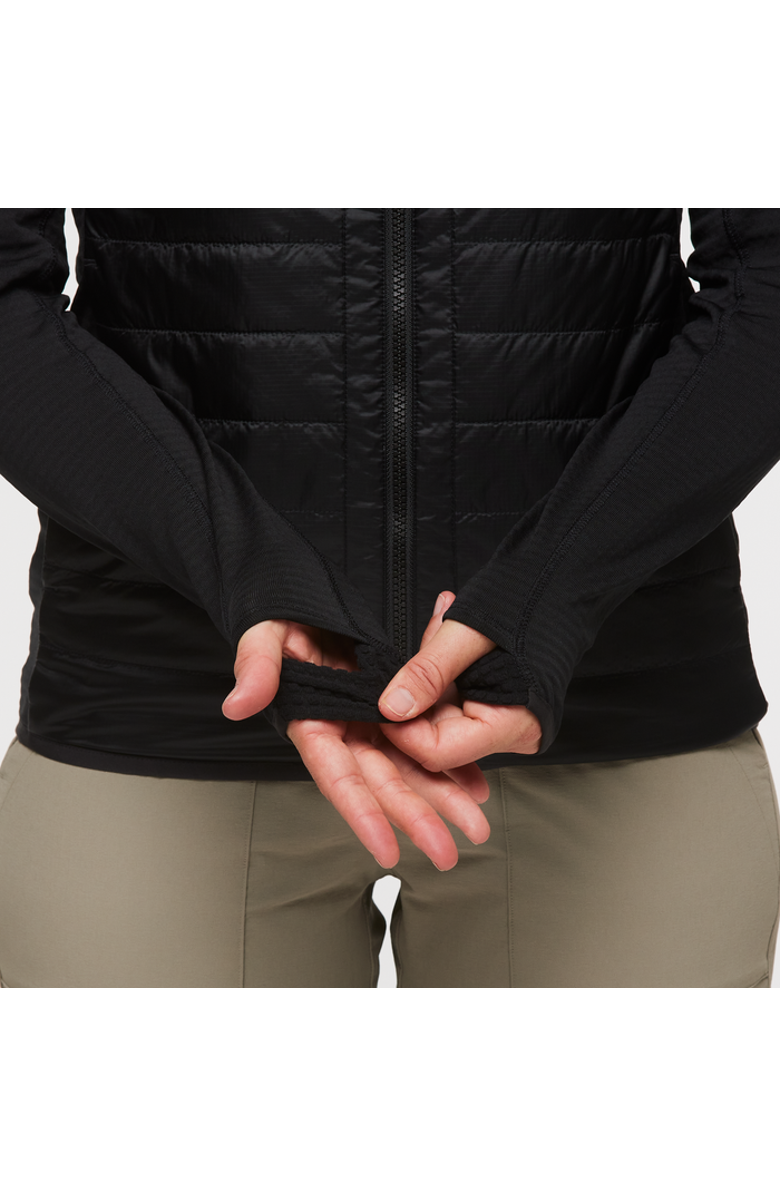 Cotopaxi Capa Hybrid Insulated Hooded Jacket - Women's, Alternate, color, Cotopaxi Black