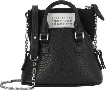 Micro 5AC Leather Top Handle Bag