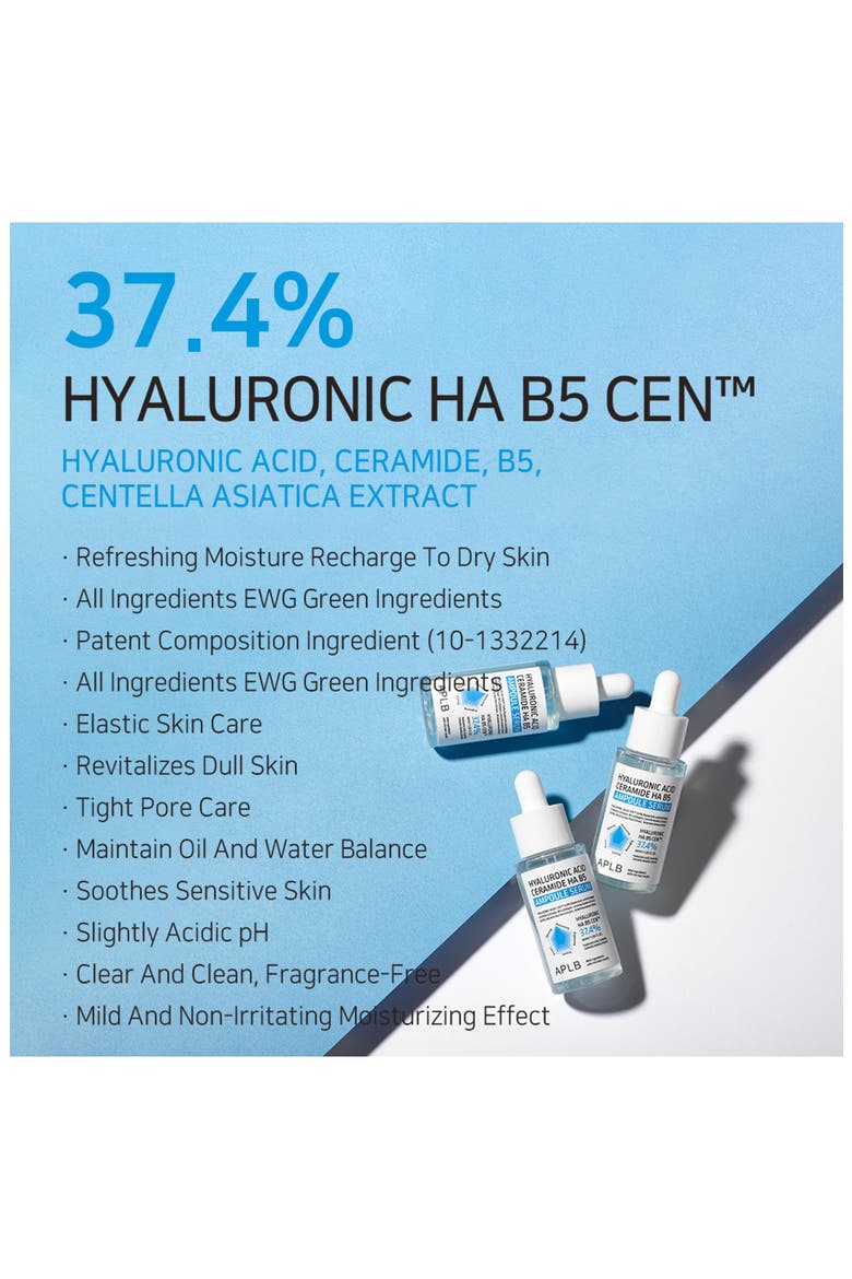 Hyaluronic Acid Ceramide HA B5 Ampoule Serum, Alternate, color, NO COLOR