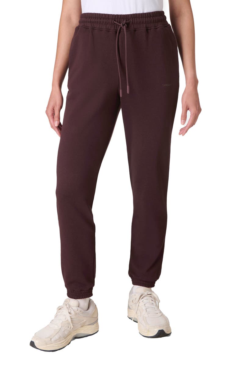 Sweaty Betty Revive Relaxed Joggers, Main, color, Sable Brown
