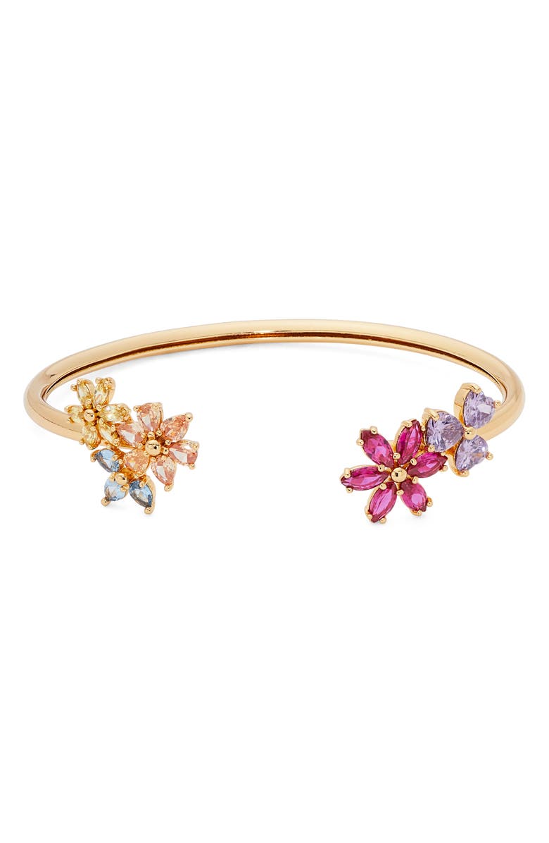 Kate Spade New York first bloom flex cuff, Main, color,