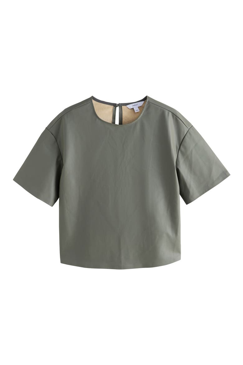 Coated T-Shirt, Main, color, GREEN