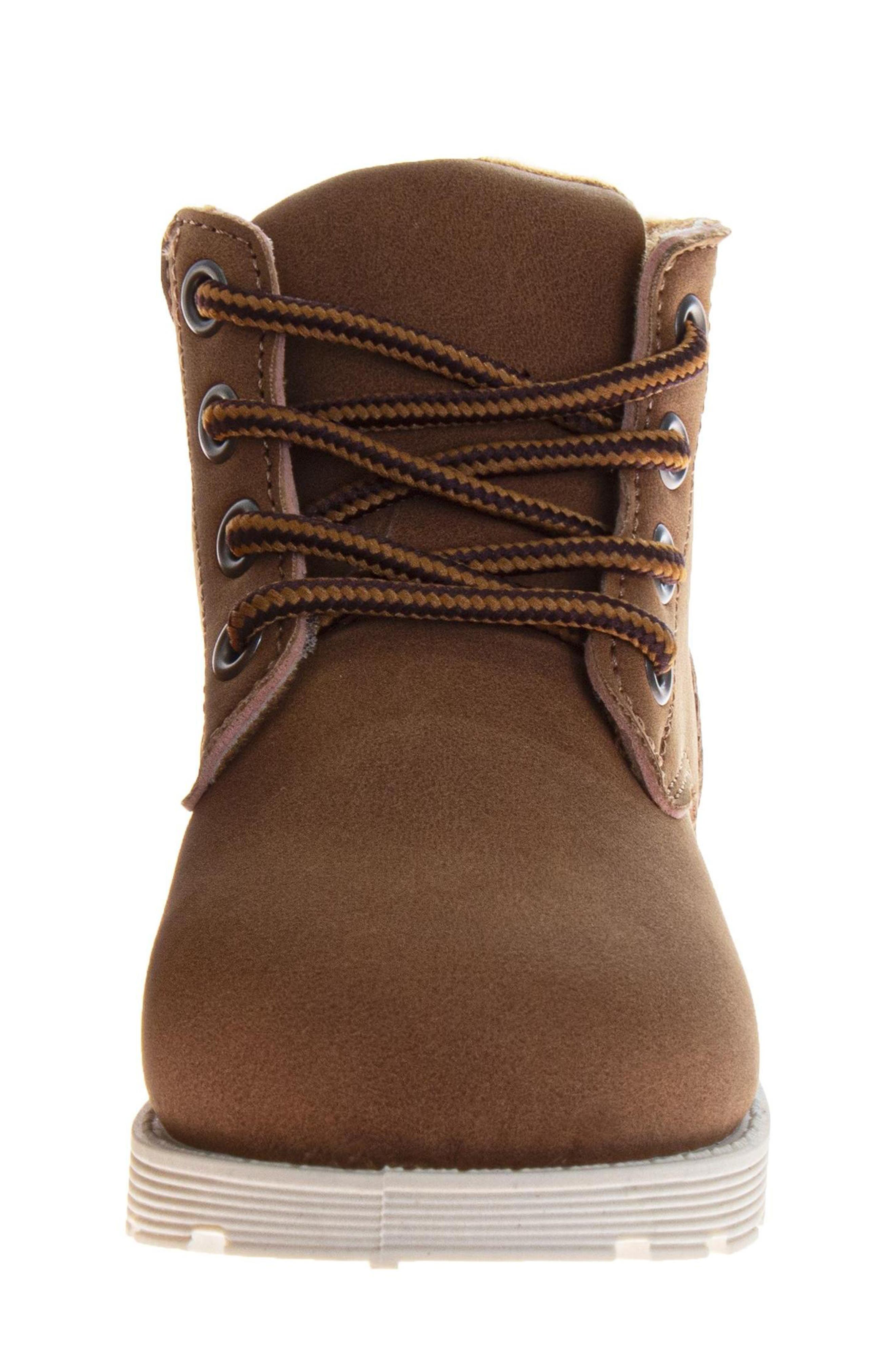 Kids' Lug Boot, Alternate, color, TAN