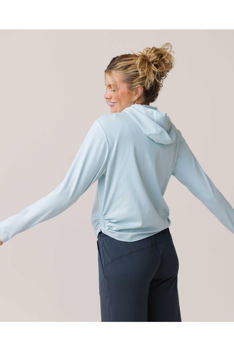 Cloud Travel Hoodie, Alternate, color, Sky