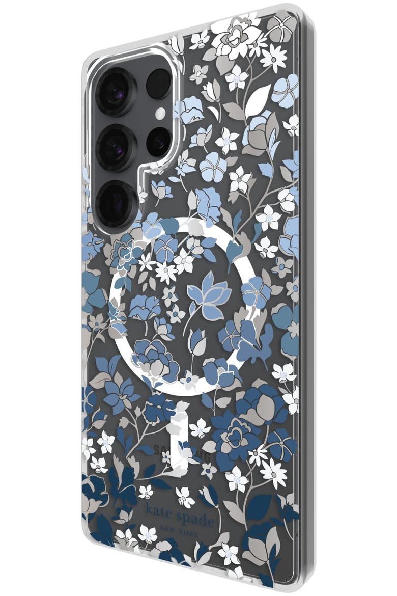 Protective Hardshell Case with Magnet for Samsung Galaxy S25 Ultra, Alternate, color, Blue Multicolor