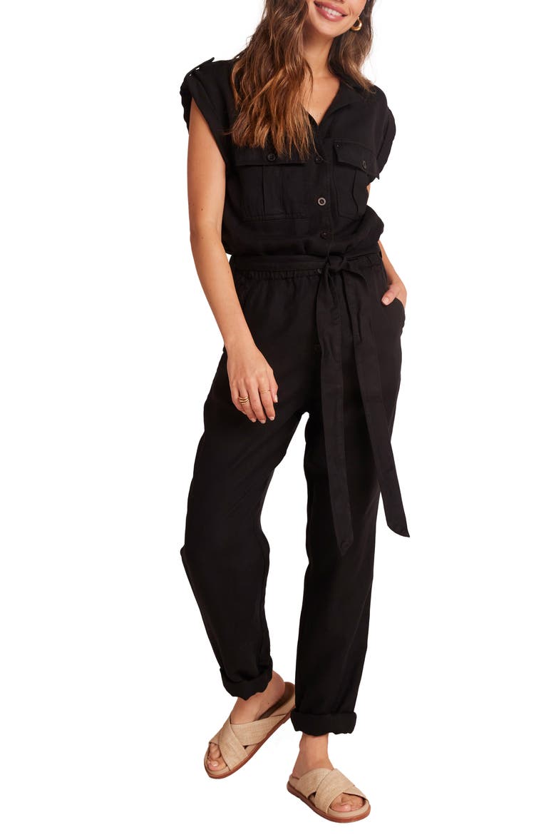 Parker Jumpsuit, Main, color, BLACK