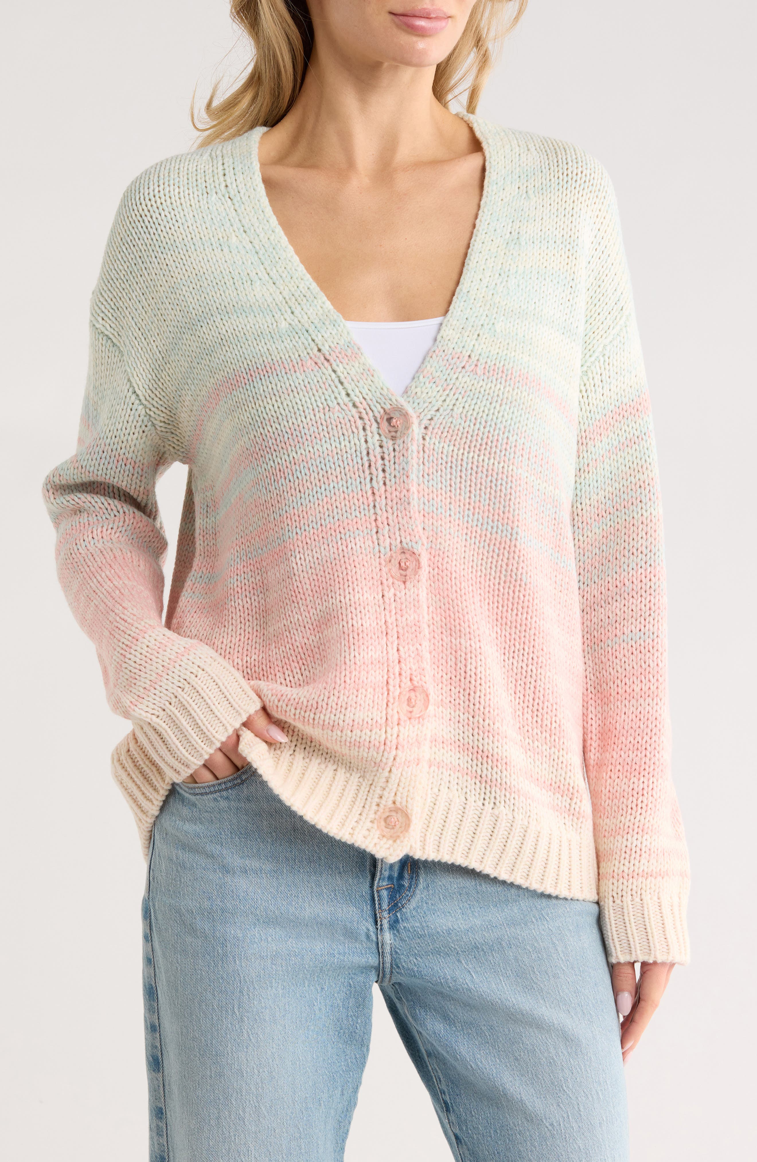 ELIE ELIE TAHARI Ombré Cardigan