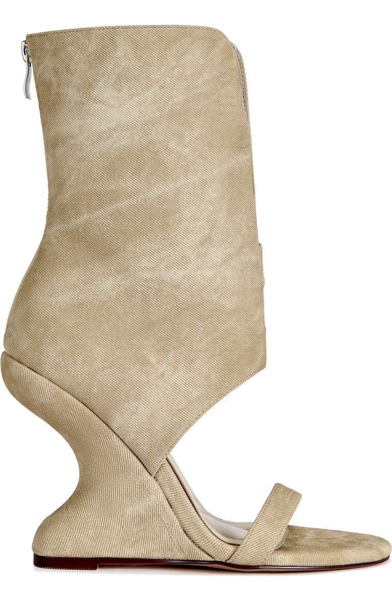 AZALEA WANG Raffaello Wedge Sandal, Main, color, Beige