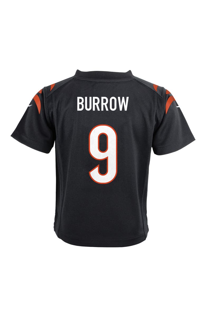 Nike Infant Nike Joe Burrow Black Cincinnati Bengals Game Jersey, Alternate, color, Black