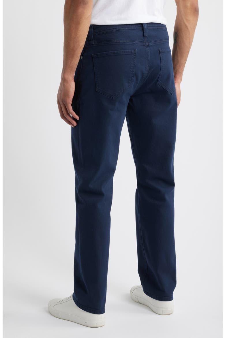 Garment Dyed Straight Leg Jeans, Alternate, color, NAVY OVERTURE