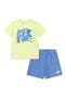Kids' On the Move Graphic T-Shirt & French Terry Shorts Set