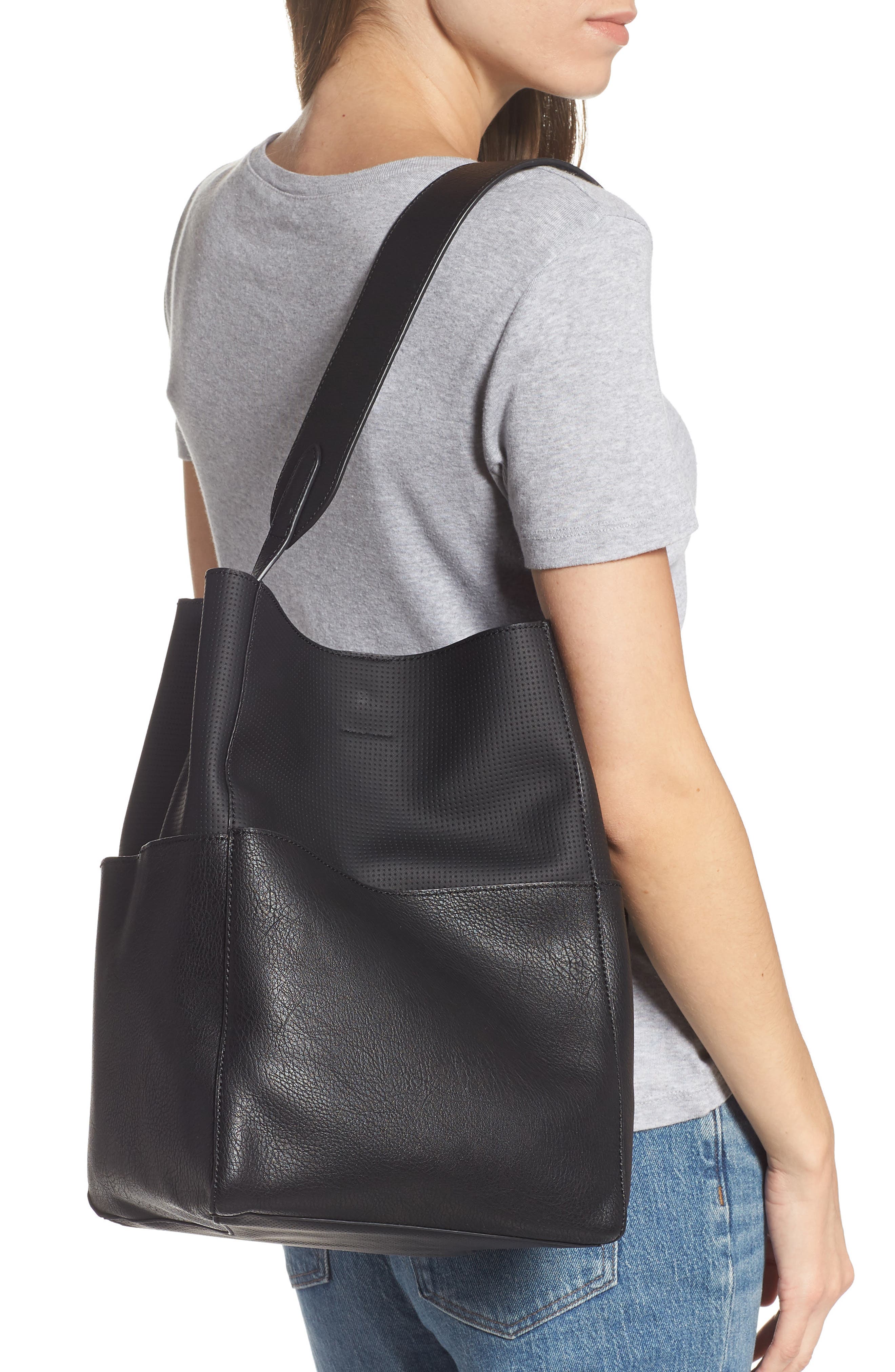 BP. Soft Shoulder Bag, Alternate, color, 