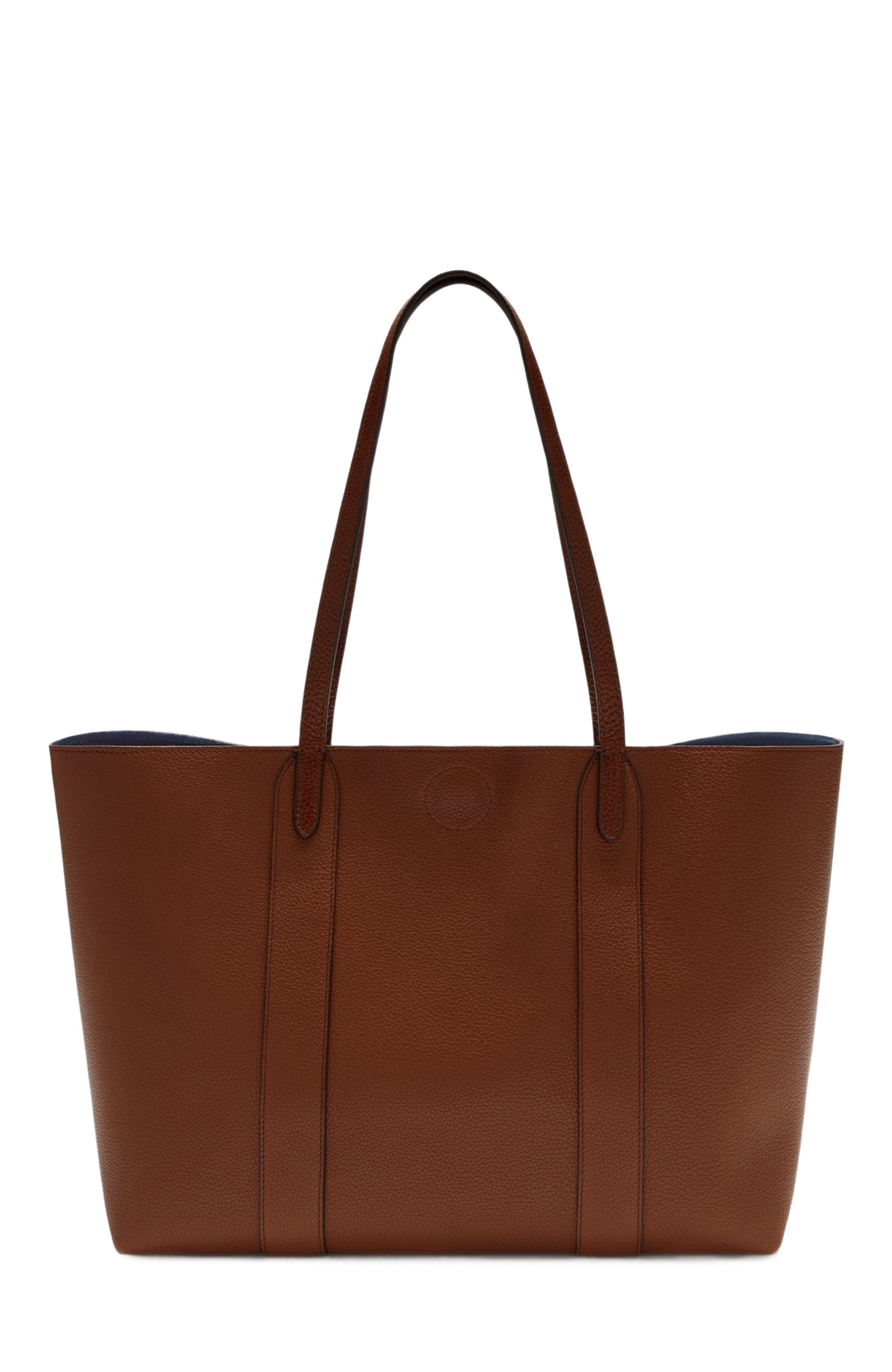 Mulberry Bayswater Leather Tote, Alternate, color, Oak