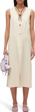 3.1 Phillip Lim Tailored Vest Midi Dress