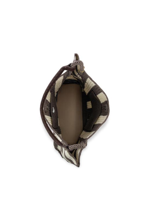 The Sak Los Feliz Large Tote Bag In Mushroom Stripe