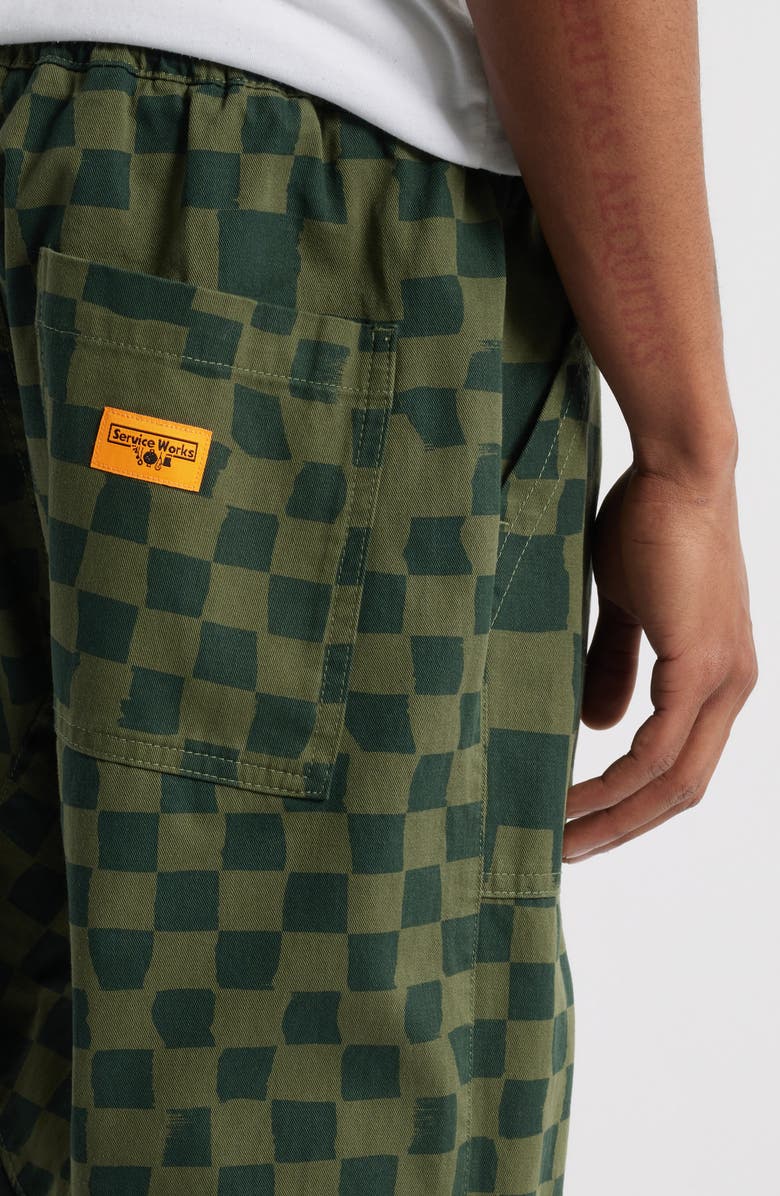 Service Works Printed Chef Pants, Alternate, color, 