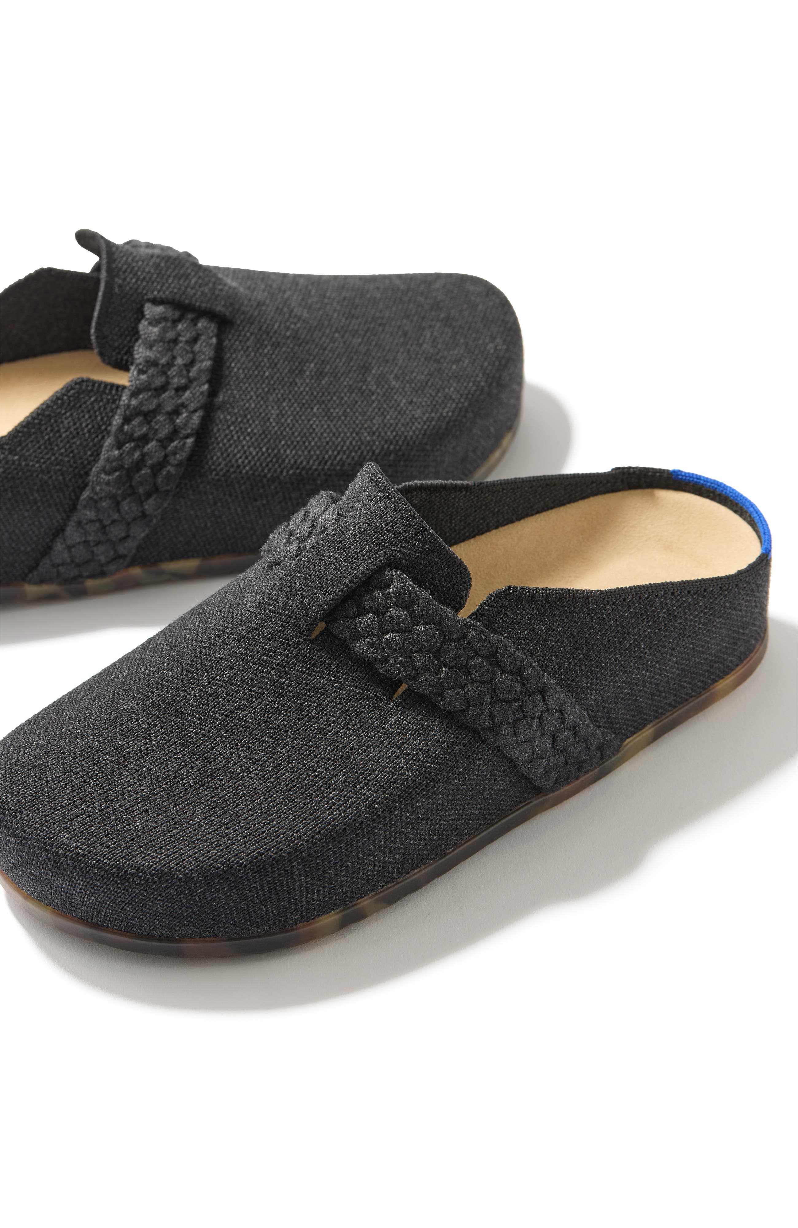 Rothy's The Braid Clog, Alternate, color, Black