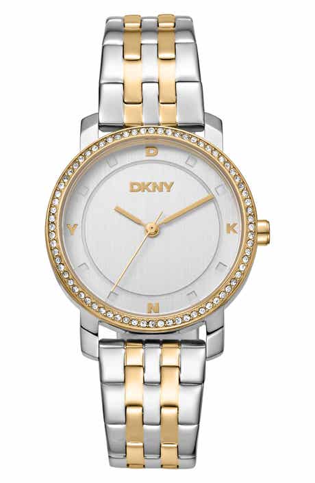 Evening Crystal Bezel Bracelet Watch, 32mm