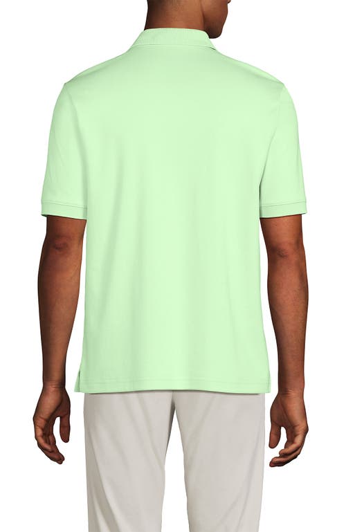 LANDS' END LANDS' END SHORT SLEEVE COTTON SUPIMA POLO SHIRT 