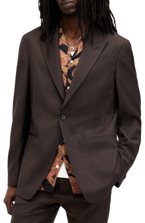 Thorpe Pinstripe Wool Blend Blazer
