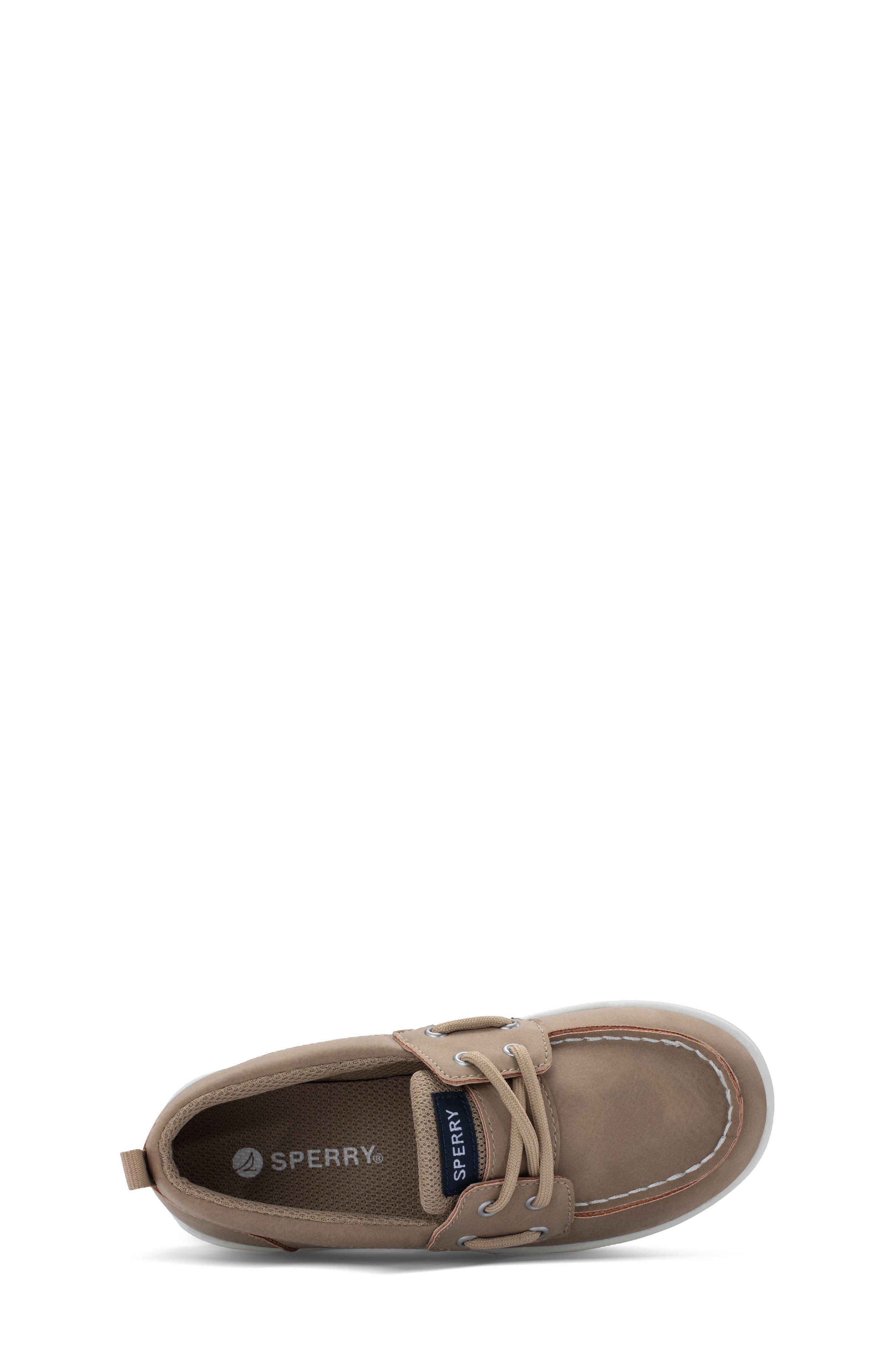 Sperry Kids' Banyan Boat Shoe, Alternate, color, Tan Beige