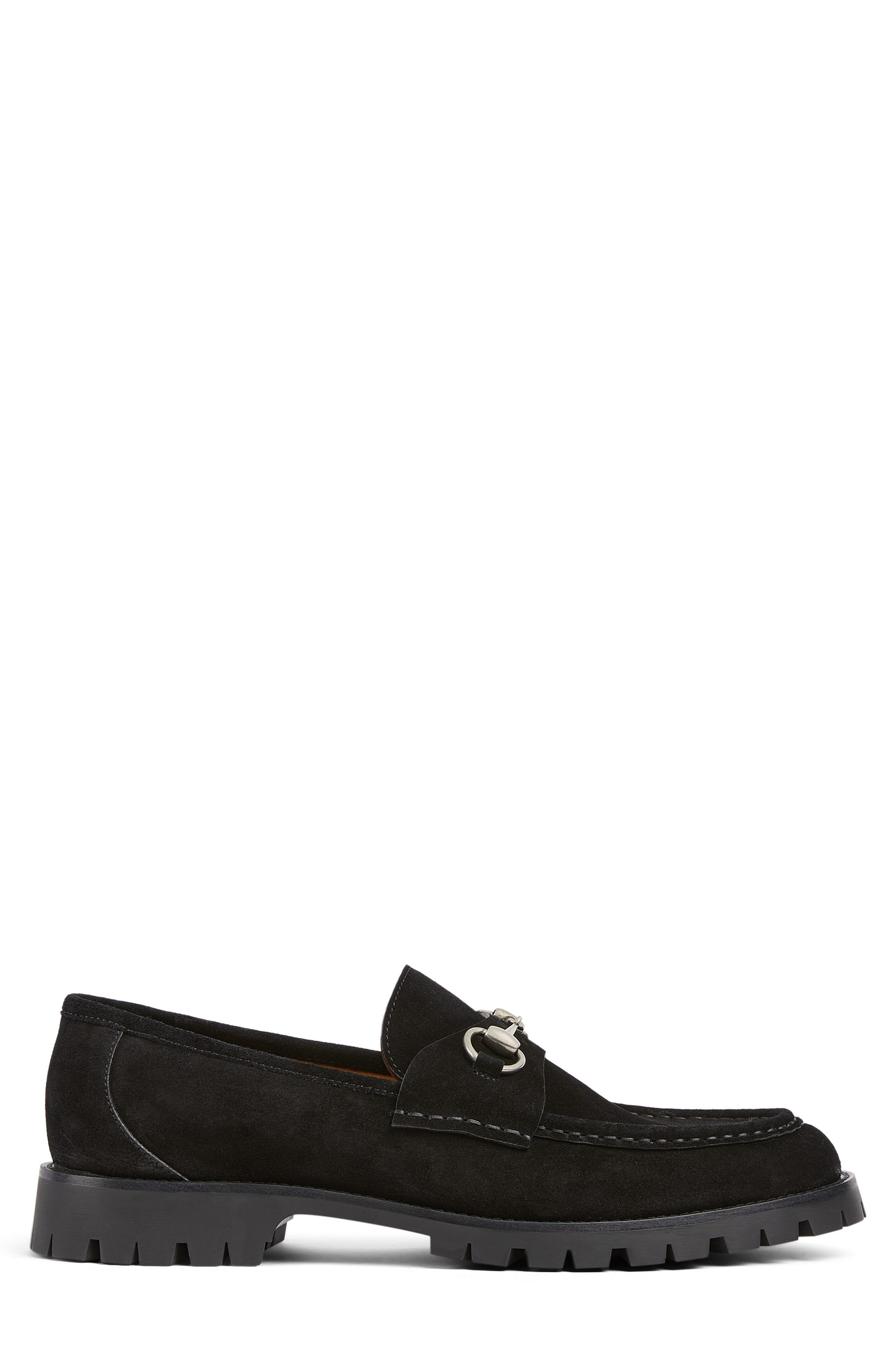 Gucci Sylke Horsebit Loafer, Alternate, color, Black