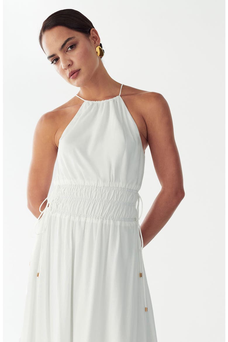 Elias Maxi Dress, Alternate, color, White