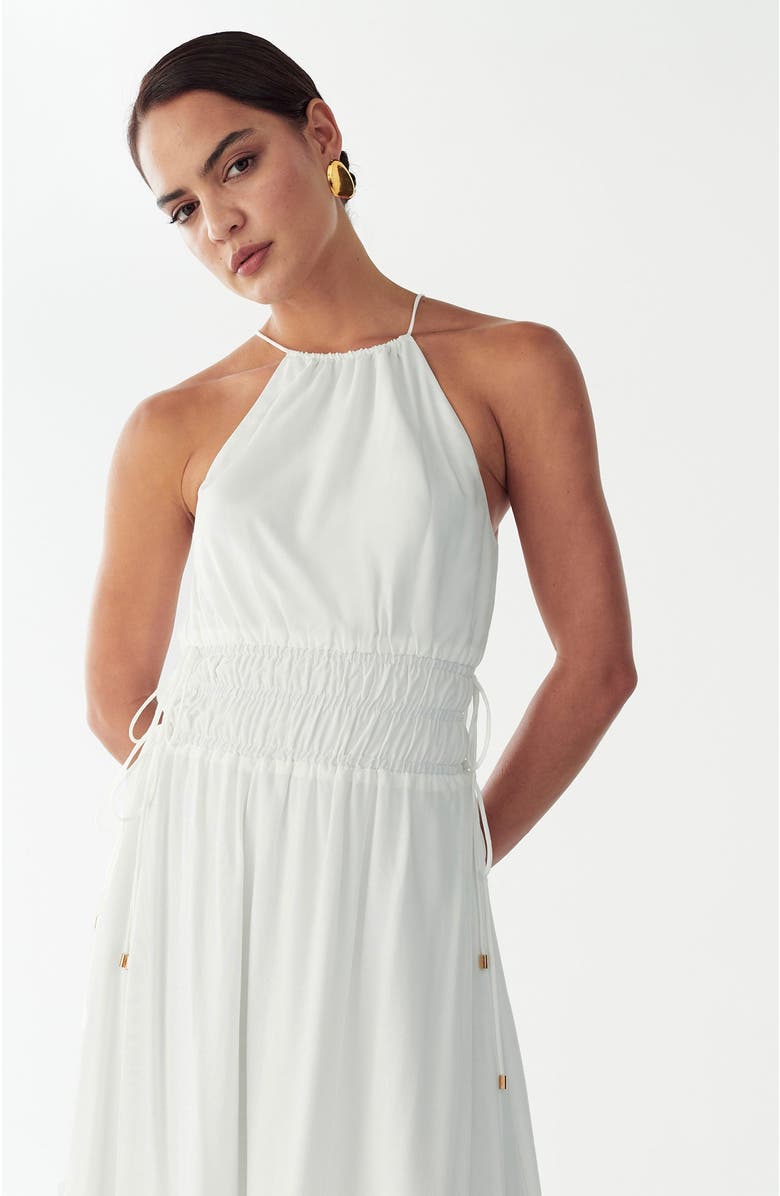 ST MRLO Elias Maxi Dress, Alternate, color, White