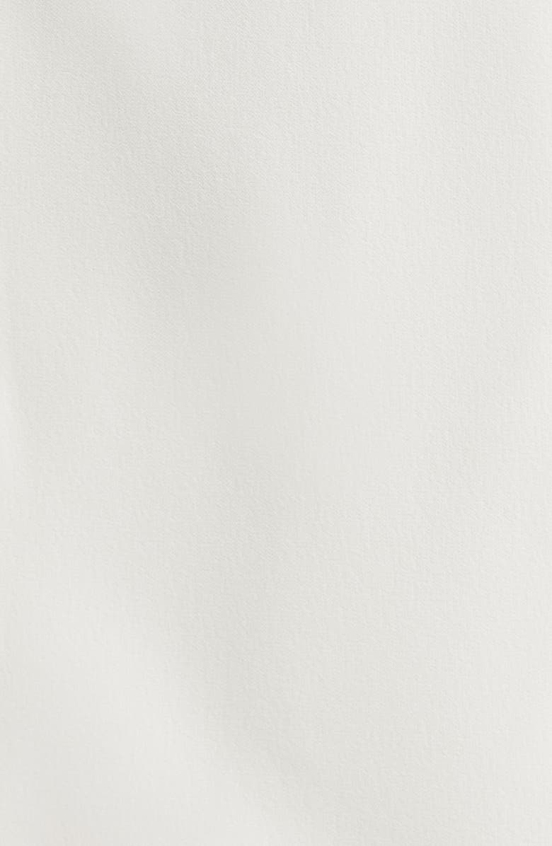 KASPER Framed Long Topper Jacket, Alternate, color, Vanilla Ice/ Black