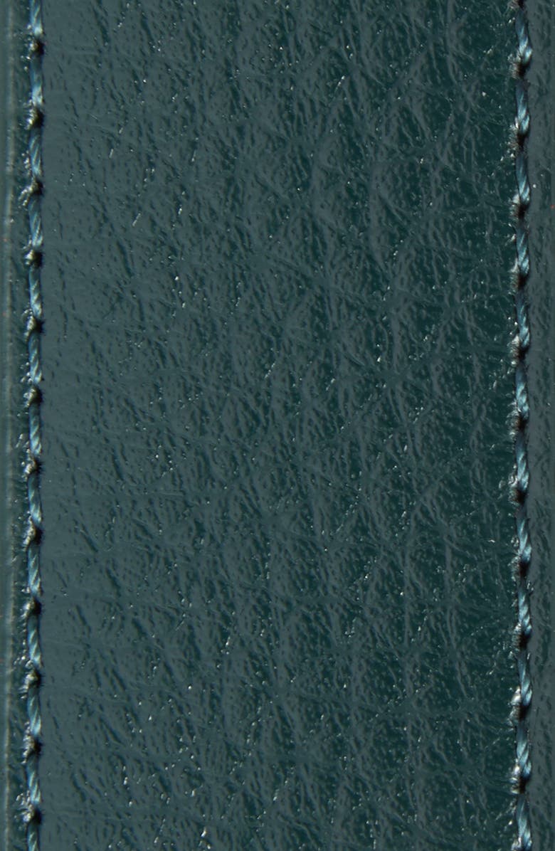 Ted Baker London Leather Belt, Alternate, color, Olive