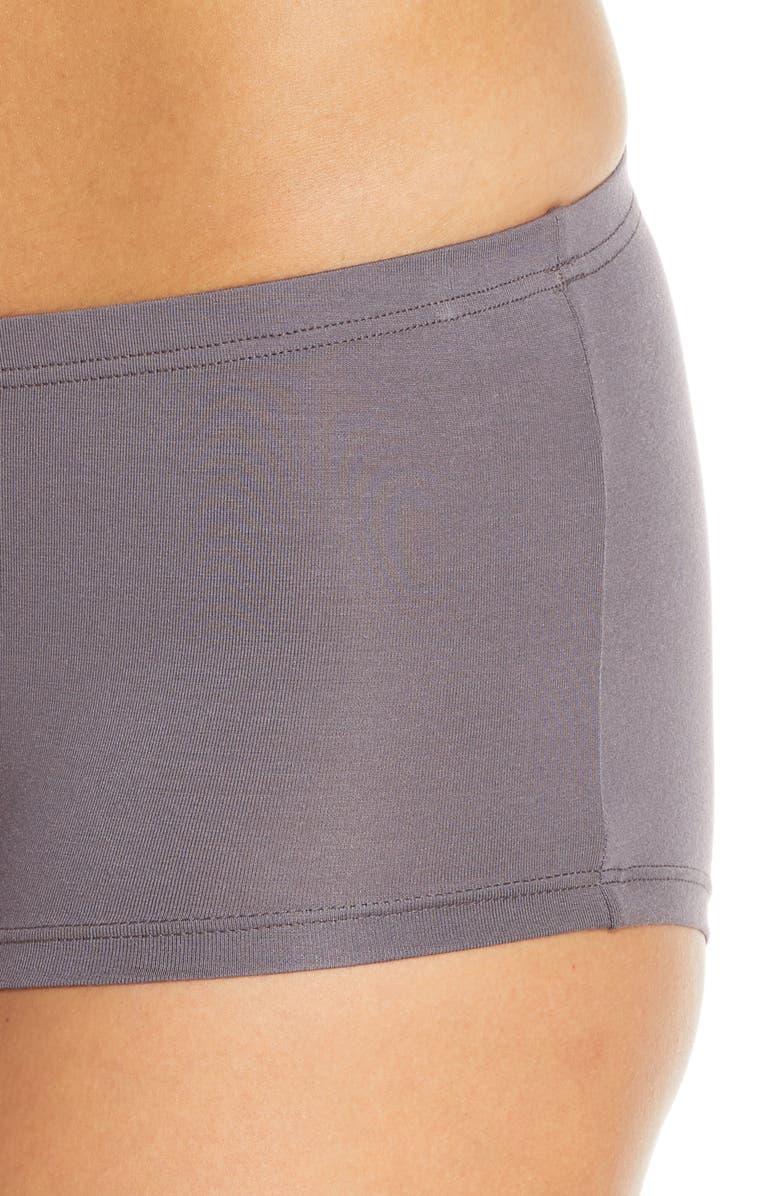 Hanro Soft Touch Boyshorts, Alternate, color,