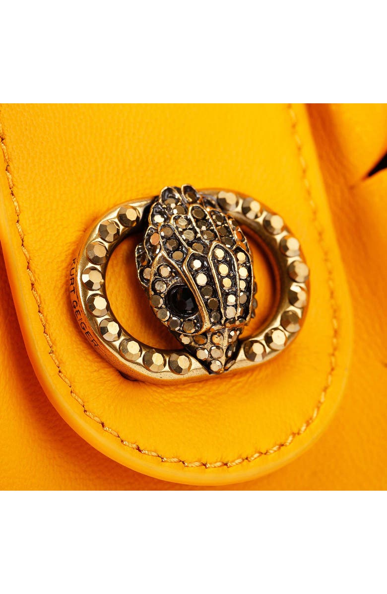 Kurt Geiger London Chelsea Flowers Bag, Alternate, color, Mustard